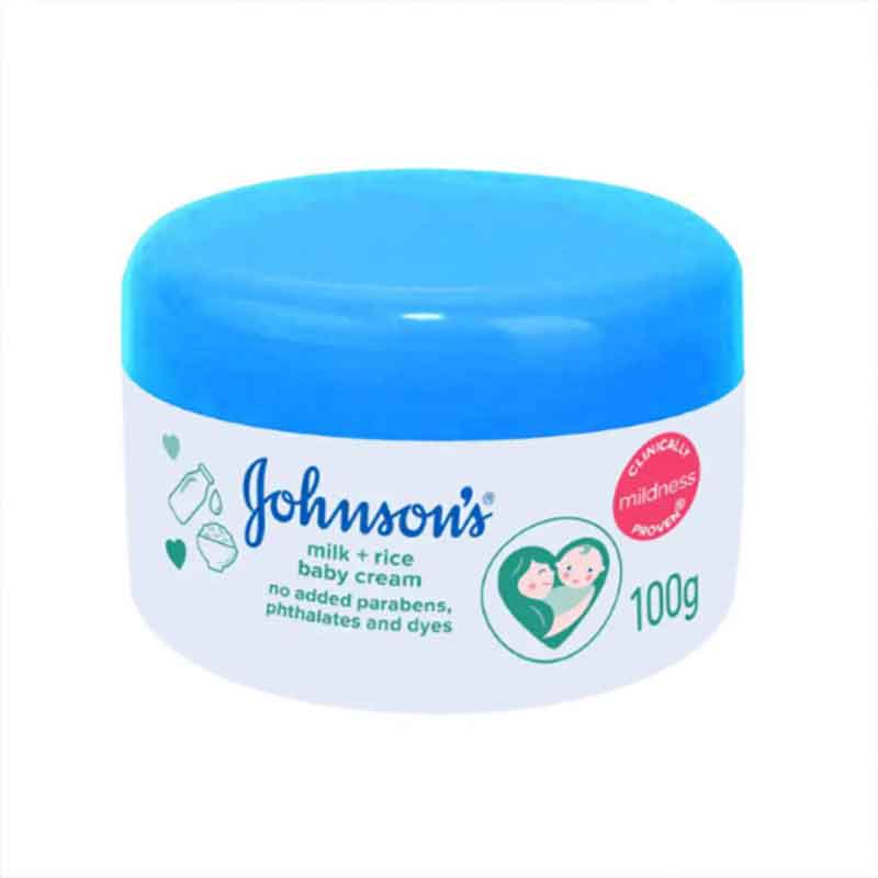 Johnson’s Baby Milk and Rice Cream 100gm