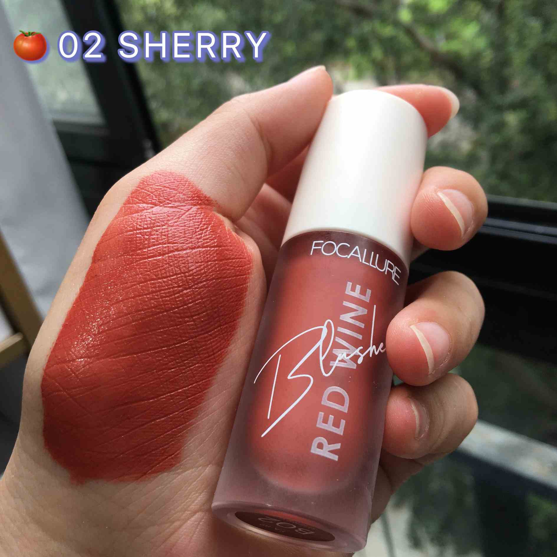 Focallure Hangover Red Wine Liquid Blush