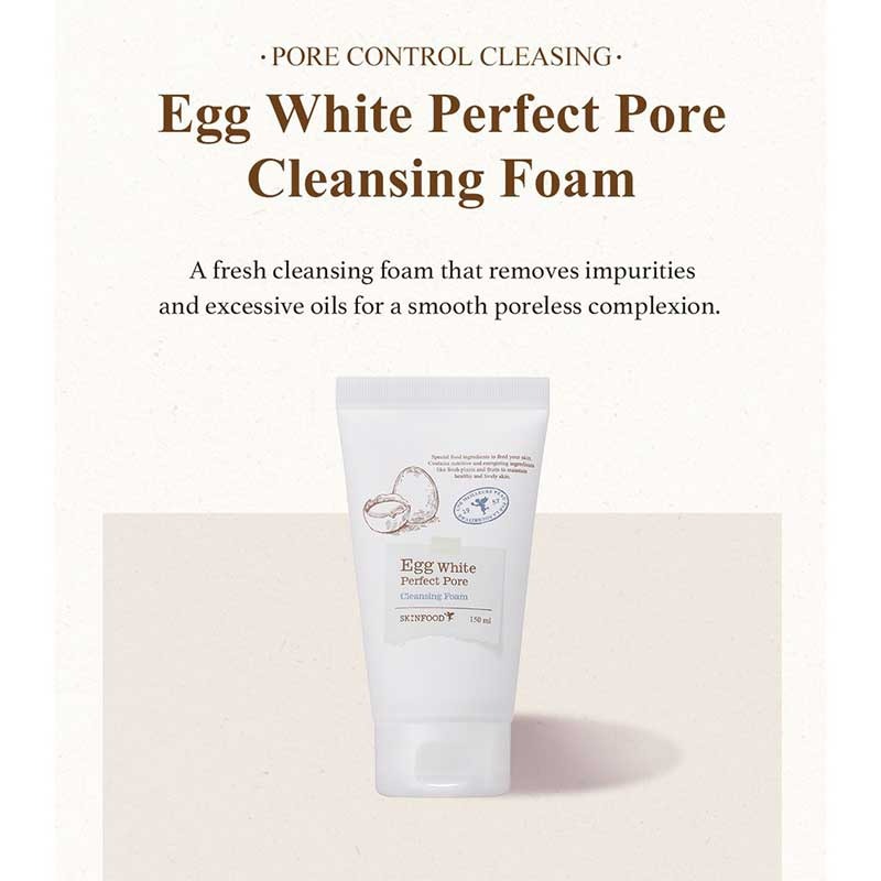 SKINFOOD Egg White Perfect Pore Cleansing Foam 150ml
